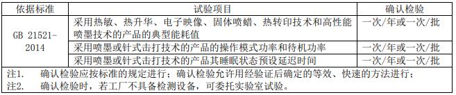 復(fù)印機(jī)、打印機(jī)節(jié)能認(rèn)證審廠標(biāo)準(zhǔn)